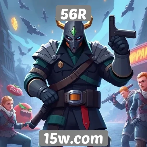 Plataforma 56R oferece jogos diversificados e atualizações frequentes